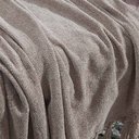 Ver imagem 2 de Manta P/ Sofá - Boras Chenille - 2 Lugares - 1,70m X 1,25m - Bege - Niazitex Dohler