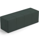 Ver imagem 1 de Puff Decorativo Living Sala de Estar 195 Cm Roma W01 Suede Verde Musgo - lyam