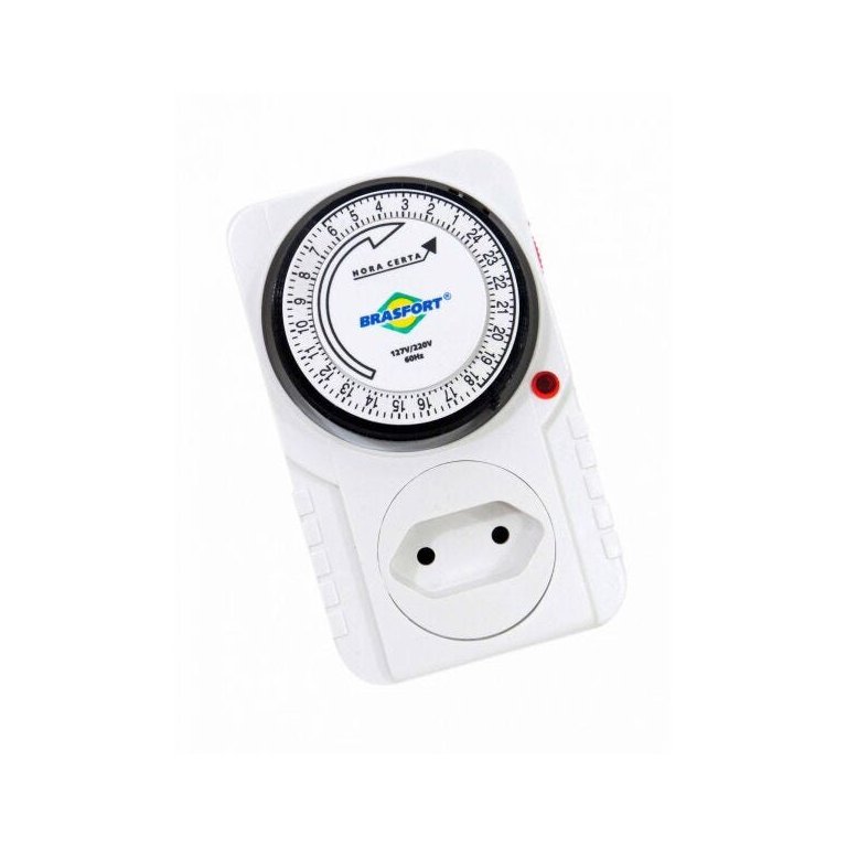 Timer Analógico Temporizador Bivolt 96 Programações
