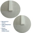 Ver imagem 2 de Rodapé Poliestireno Liso 50003 Arquitech - 2,4mx03cm