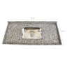 Pia de Granito para Cozinha Levorato Itabira – 120x55cm – Granito Ocre Itabira - 11