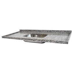 Pia de Granito para Cozinha Levorato Itabira – 120x55cm – Granito Ocre Itabira - 1