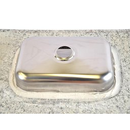 Pia de Granito para Cozinha Levorato Itabira – 120x55cm – Granito Ocre Itabira - 5