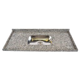 Pia de Granito para Cozinha Levorato Itabira – 120x55cm – Granito Ocre Itabira - 2