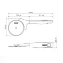 Ver imagem 6 de Cortador para Pizza Verano com Lâmina de Aço Inox e Cabo de Polipropileno Vermelho