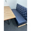 Ver imagem 2 de Poltrona Booth Ciano 1,90cm Azul Marinho
