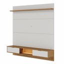Ver imagem 7 de Painel para TV Home Suspenso Bali 1.6 Off White Matte Freijó – Colibri