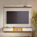 Ver imagem 3 de Painel para TV Home Suspenso Bali 1.6 Off White Matte Freijó – Colibri