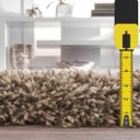 Ver imagem 3 de Tapete Muito Peludo Aconchego 2,00Mx2,50M Tabaco Casa Dona