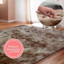 Ver imagem 2 de Tapete Muito Peludo Aconchego 2,00Mx2,50M Tabaco Casa Dona