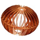 Ver imagem 2 de Luminária Teto tipo Pendente SAMARA MDF - Completa