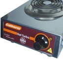 Ver imagem 4 de Fogão Elétrico Portátil de Mesa 1 Boca 1250W Hot Turbo Inox 220V Resistência Blindada Cotherm