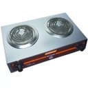 Ver imagem 5 de Fogão Elétrico Portátil de Mesa 2 Bocas 2500W Hot Turbo Inox 220V Resistência Blindada Cotherm