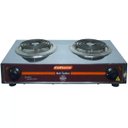 Ver imagem 3 de Fogão Elétrico Portátil de Mesa 2 Bocas 2500W Hot Turbo Inox 220V Resistência Blindada Cotherm