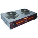Ver imagem 1 de Fogão Elétrico Portátil de Mesa 2 Bocas 2500W Hot Turbo Inox 220V Resistência Blindada Cotherm