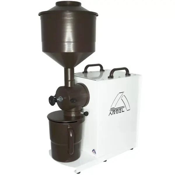 Moinho Moedor de Café 35 kg/h Grãos 70 kg/h Milho Pimenta Elétrico Industrial Arbel MGR90 2.0