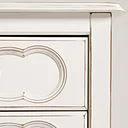 Ver imagem 4 de Cômoda Lilie Clássica | 8 Gavetas | Branco Provençal Cor:Branco-Provencal:Branco-Provencal