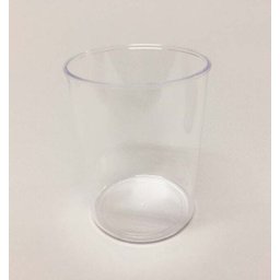 Pote Hermético Redondo Acrílico 600 ml - Conjunto com 04 peças - 4