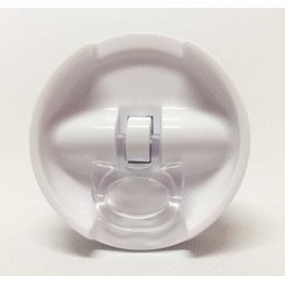 Pote Hermético Redondo Acrílico 600 ml - Conjunto com 04 peças - 6