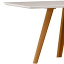 Ver imagem 2 de Mesa Jantar Mariah 160x90 Ype/off White - Nc