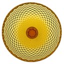 Ver imagem 2 de Jogo de 6 Taças de Vidro Âmbar Decoração Jantar