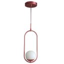 Ver imagem 5 de Pendente Lustres Luminaria de Teto Jabuticaba com Globo Fosco 12cm Iluminação Casa