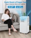 Ver imagem 2 de Takywep Ar-condicionado Portátil 10.000 Btu 3 em 1 Branco