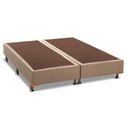 Ver imagem 1 de Cama Box Base Queen Americana Suede Clean (158x198x23) - Ortobom