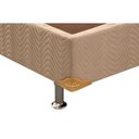 Ver imagem 2 de Cama Box Base Queen Americana Suede Clean (158x198x23) - Ortobom