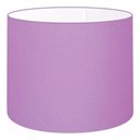 Ver imagem 1 de Cúpula Abajur e Luminária Cilíndrica Vivare Cp-7018 Ø40x25cm - Bocal Nacional Lilás