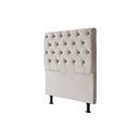 Ver imagem 1 de Cabeceira de Cama Box Solteiro 88 Cm Versalite Suede Veludo Bege