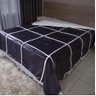 Cobertor Sherpa Dupla Face Europa Queen Size 220 X 240cm - Preto - 1