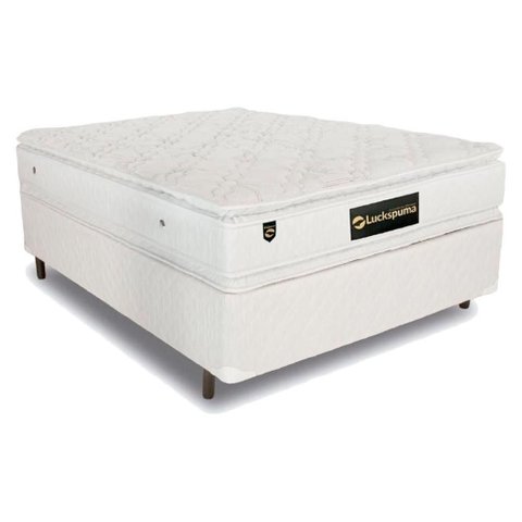 Colchão Solteiro Molas Ensacadas Masterpocket Satisfaction Plus Pillow Top White (88x188x30) -