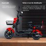 Bicicleta Elétrica - Pam14 1000w 60v Lithium - Vermelha - Plug And Move - 10