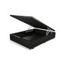 Cama Box Baú Inteiriço Casal Premium 138x188x040 Corino Preto - Corino Preto - 2