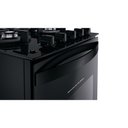 Ver imagem 7 de Fogão Brastemp Piso 4 Bocas com Mesa de Vidro e Grades Duplas de Ferro Fundido Preto Bivolt Bfo4vae