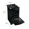 Fogão Brastemp Piso 4 Bocas com Mesa de Vidro e Grades Duplas de Ferro Fundido Preto Bivolt Bfo4vae - 10
