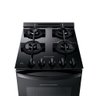 Fogão Brastemp Piso 4 Bocas com Mesa de Vidro e Grades Duplas de Ferro Fundido Preto Bivolt Bfo4vae - 6