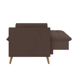 Poltrona Decorativa York C/ Puff em Veludojust Time - 4