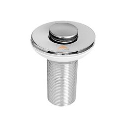 Válvula Click Lavatório Cuba Pia 7/8 Inox Veda Cheiro 30mm - 2 Válvula Click Lavatório Cuba Pia 7/8 Inox Veda Cheiro 30mm - 2