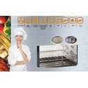 Ver imagem 5 de Forno Elétrico Bak 21 Litros 110v 1000w Bancada Master Cozinheiro Compacto na Cozinha com Timer Desl