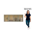 Ver imagem 5 de Módulo Aéreo 4 Portas com Vidro Reflecta e LED 100% MDF Concept Bege/Off White