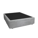 Ver imagem 2 de Base Box Baú Casal 138x188 Suede com Pistão a Gás:cinza