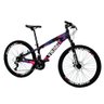 Bicicleta Aro 26 Viking Tuff X25 21 Velocidades PRETO E ROSA. VikingX Tuff X-25 - 1