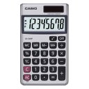 Ver imagem 1 de Calculadora bolso visor 8 dígitos acab aço escovado SX-300P
