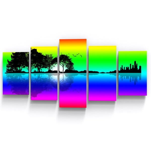 Quadros Decorativos Paisagem Violão Quarto - 3
