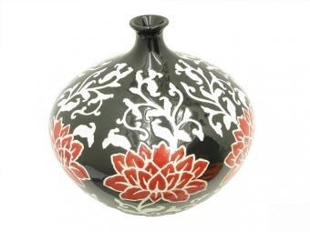 Vaso preto lotus - 1