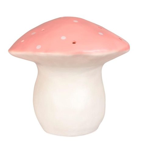 Luminária Abajur Infantil Cogumelo Rosa Bebê Grande Egmont Toys