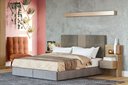 Ver imagem 3 de Cabeceira de Cama Box Kappesberg G290 263cm X 106cm Camurça Freijó