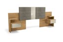 Ver imagem 2 de Cabeceira de Cama Box Kappesberg G290 263cm X 106cm Camurça Freijó